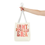 In My Bookish Era Retro Polyester Tote