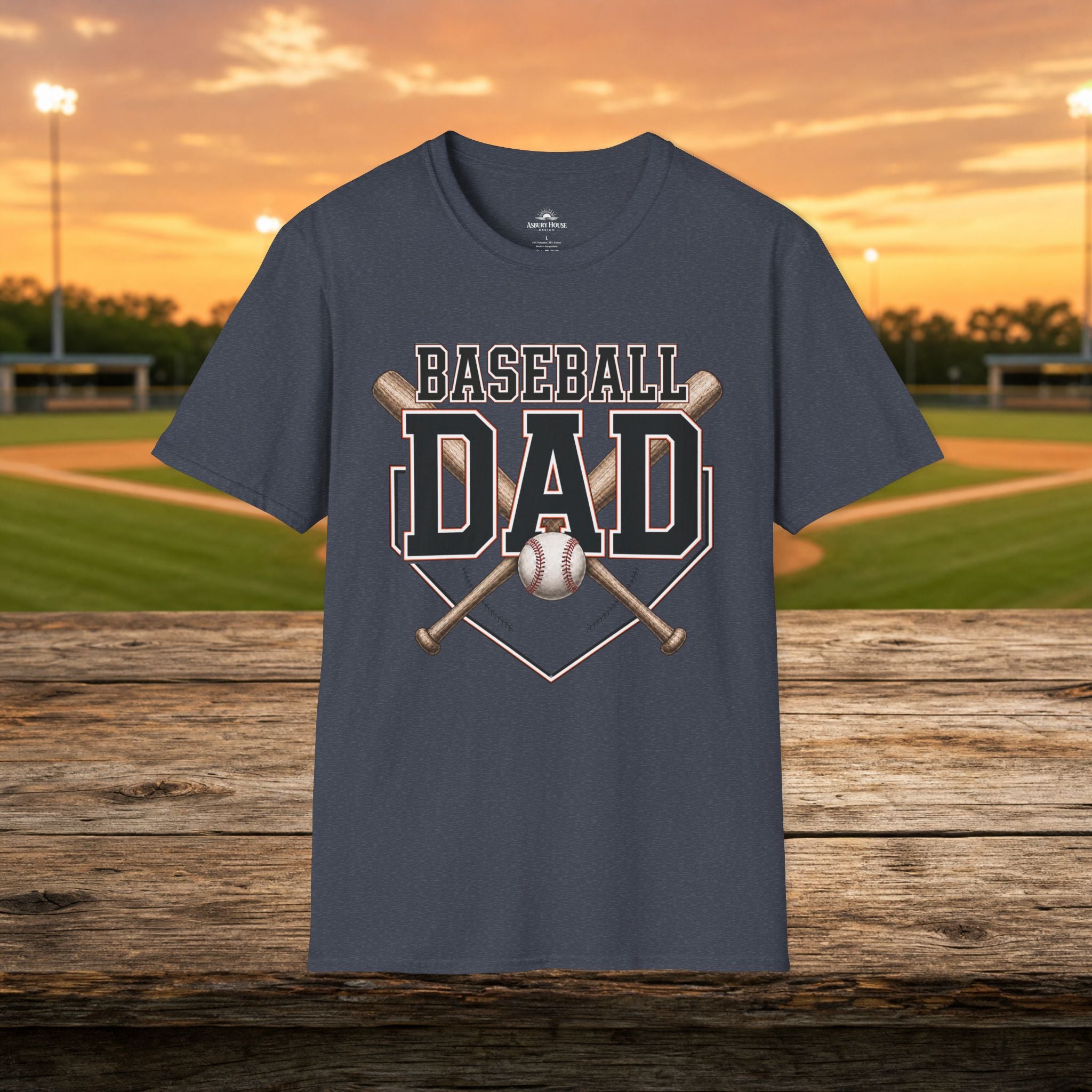 Baseball Dad | Personalized Back — alternate product view 14