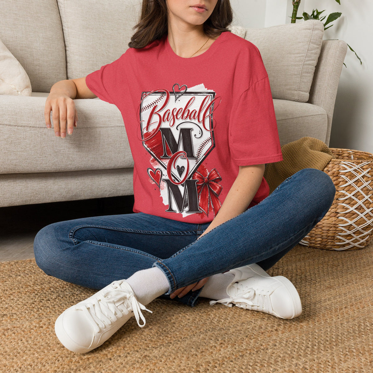 Baseball Mom | Personalized Back — alternate product view 13