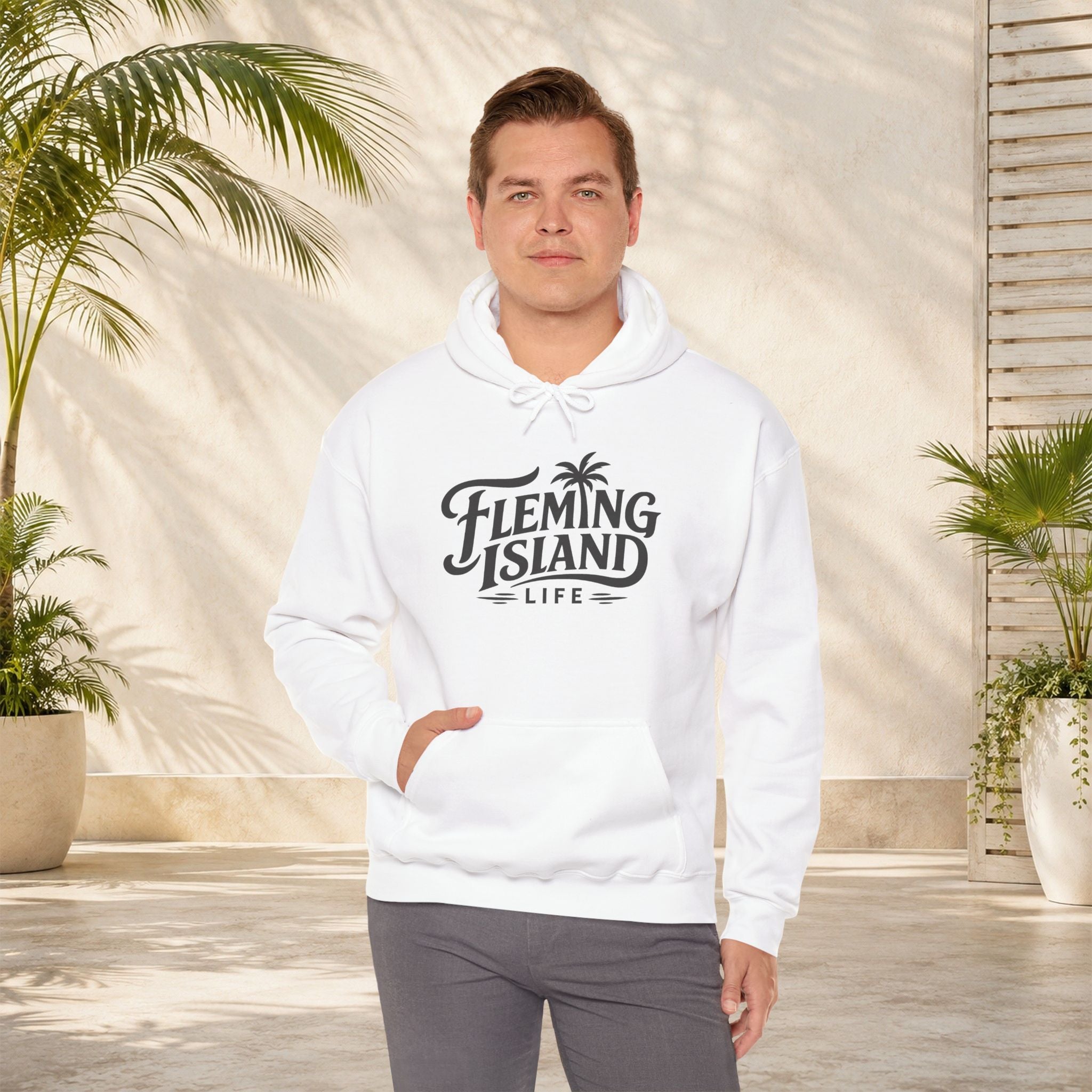 Fleming Island | Fleming Island Life Hoodie — alternate product view 4
