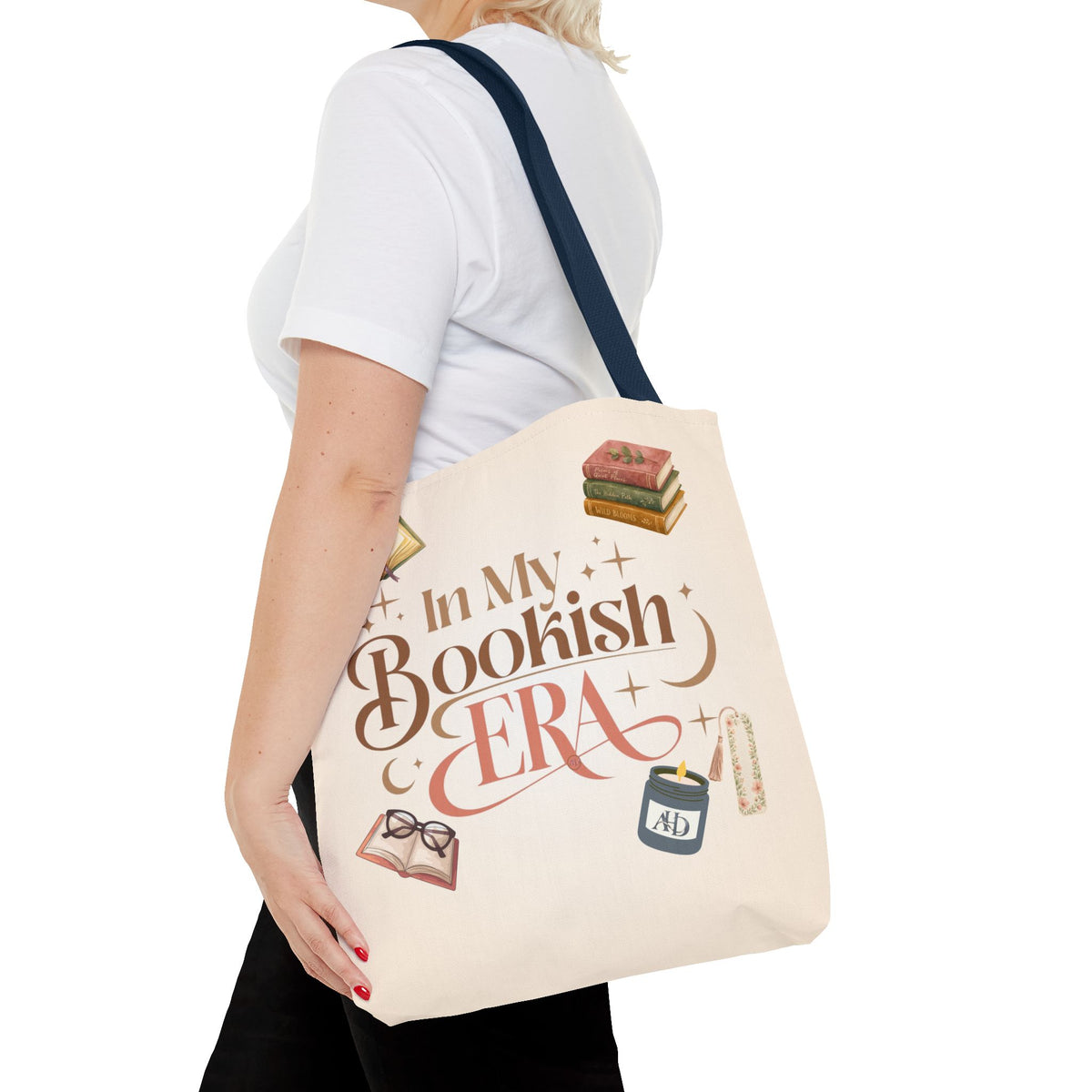 In My Bookish Era Literary Polyester Tote