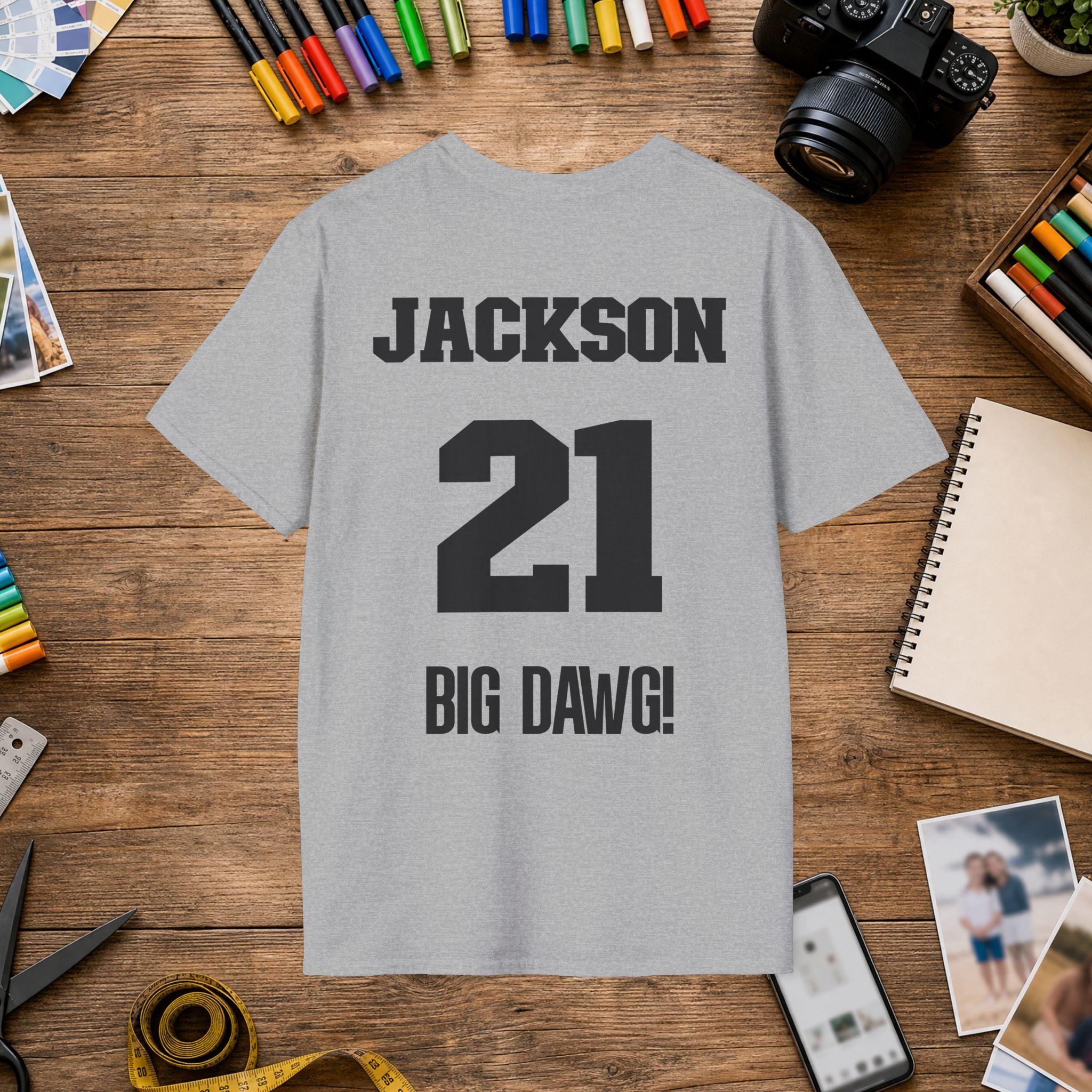 Football Dad | Personalized Back — alternate product view 15