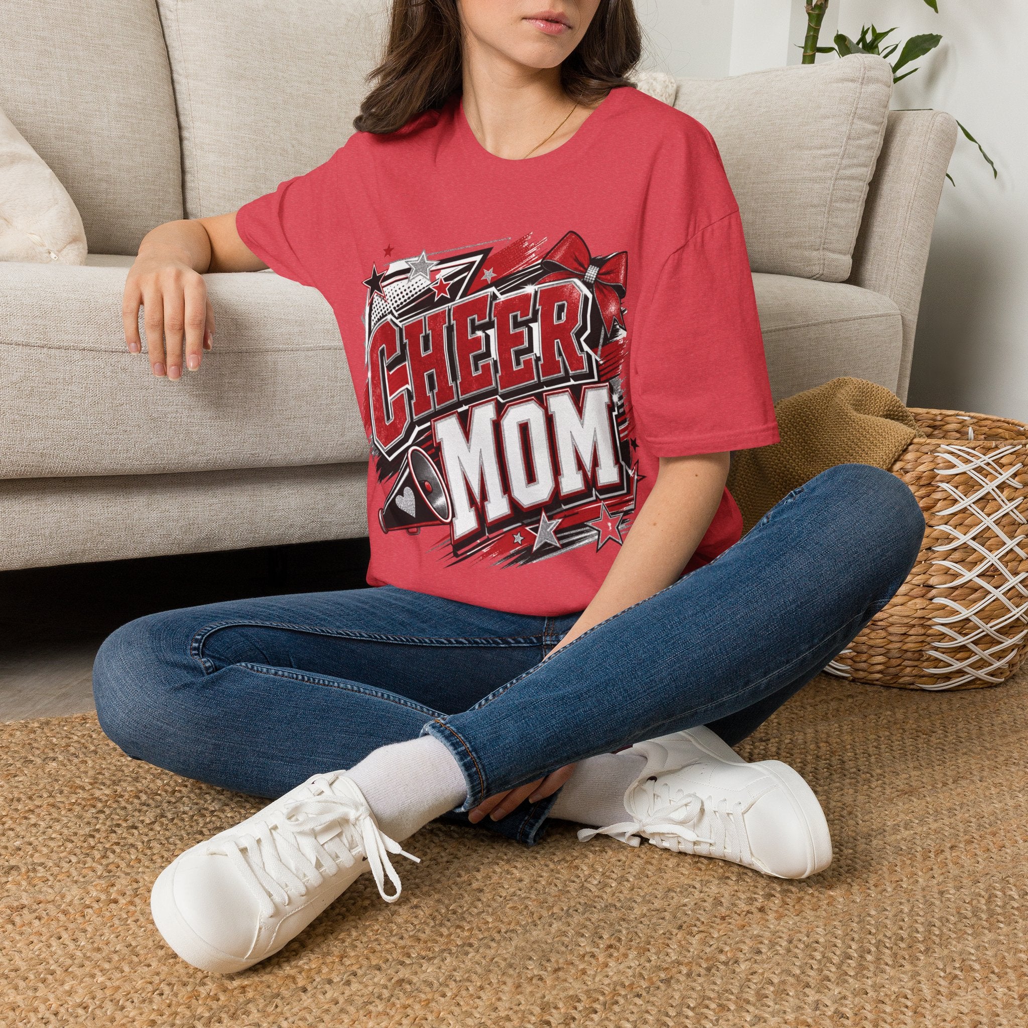 Cheer Mom | Personalized Back | Personalized Sideline Collection