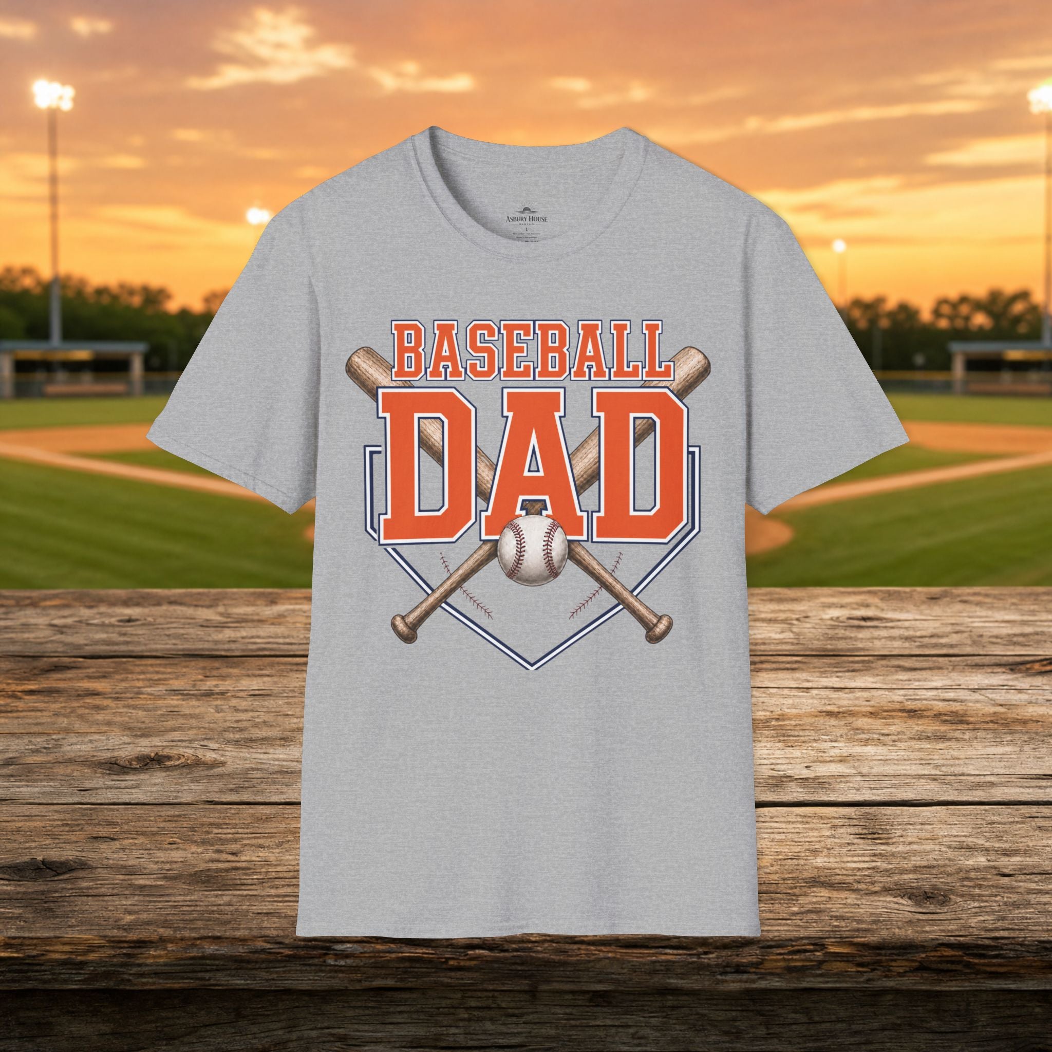 Baseball Dad | Personalized Back — alternate product view 5