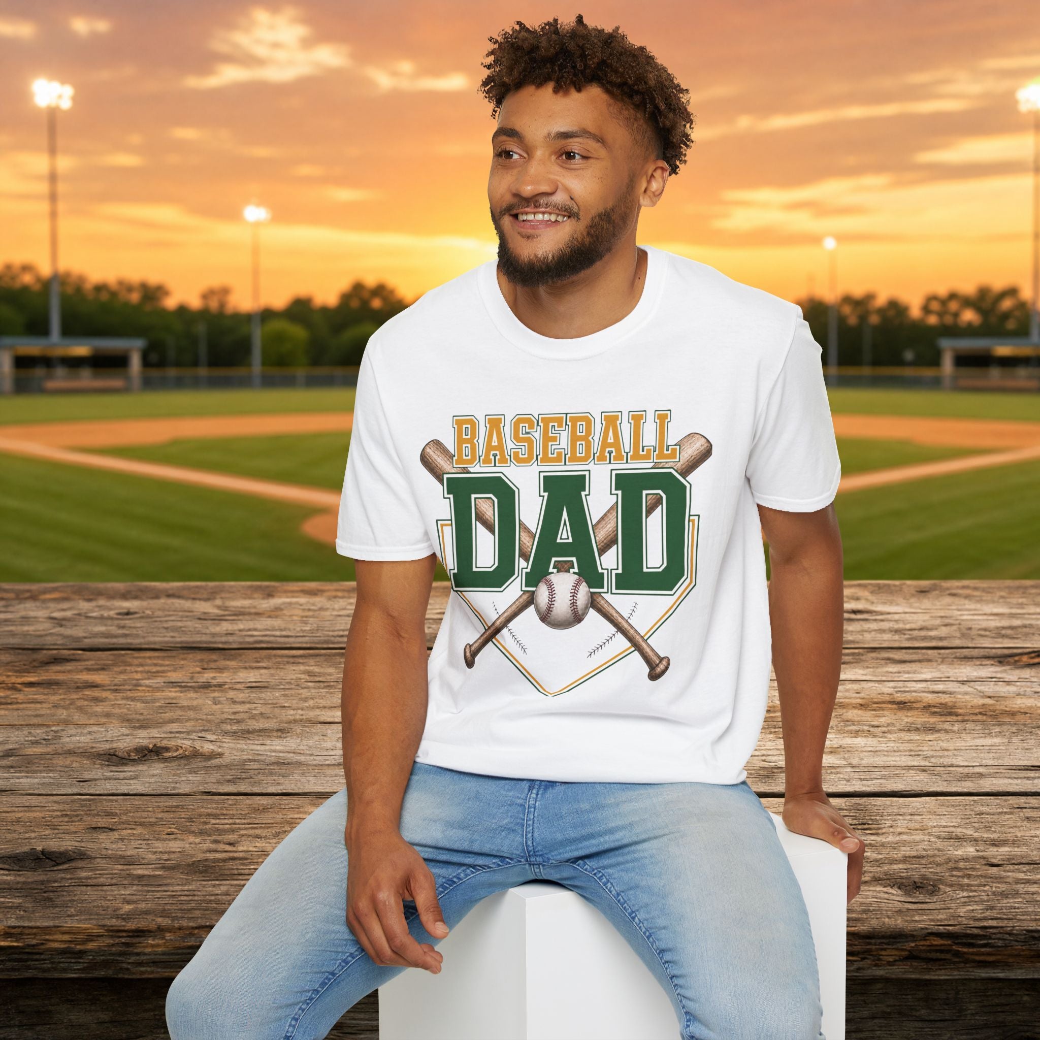 Baseball Dad | Personalized Back — alternate product view 18
