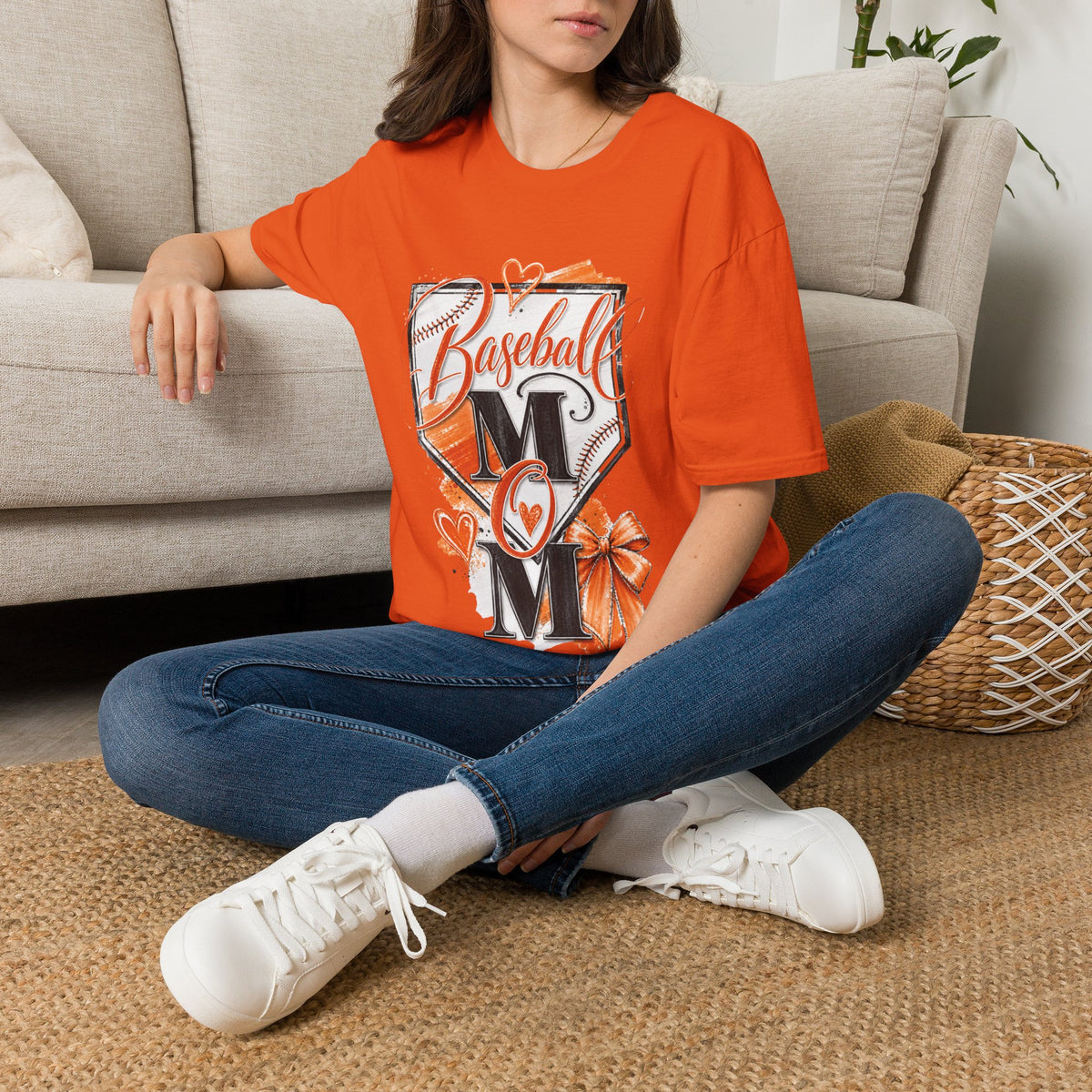 Baseball Mom | Personalized Back — alternate product view 6