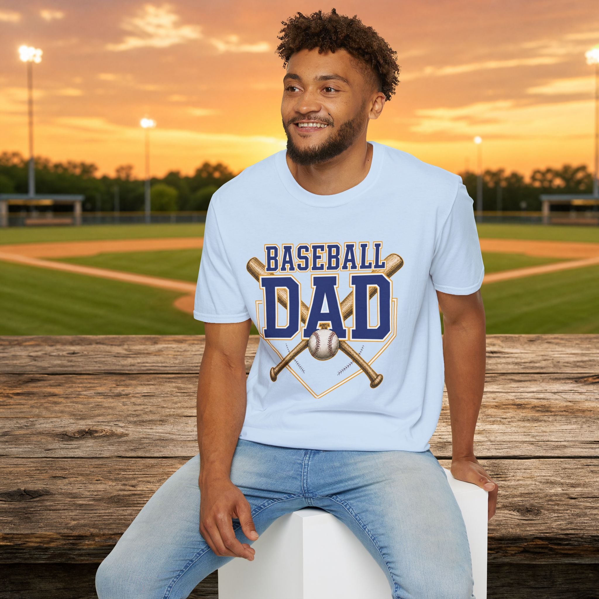 Baseball Dad | Personalized Back | Personalized Sideline Collection