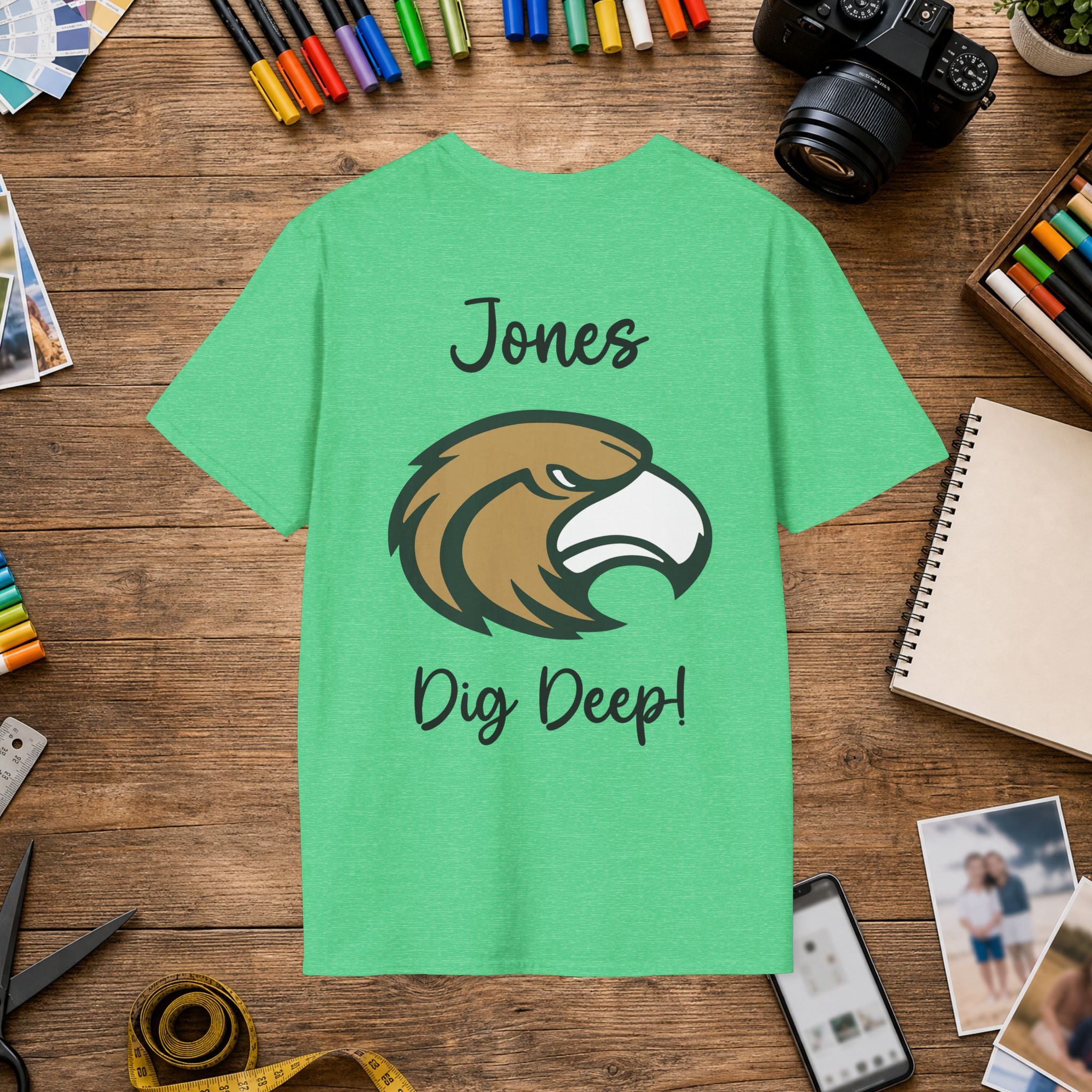 Volleyball Dad | Personalized Back — alternate product view 15