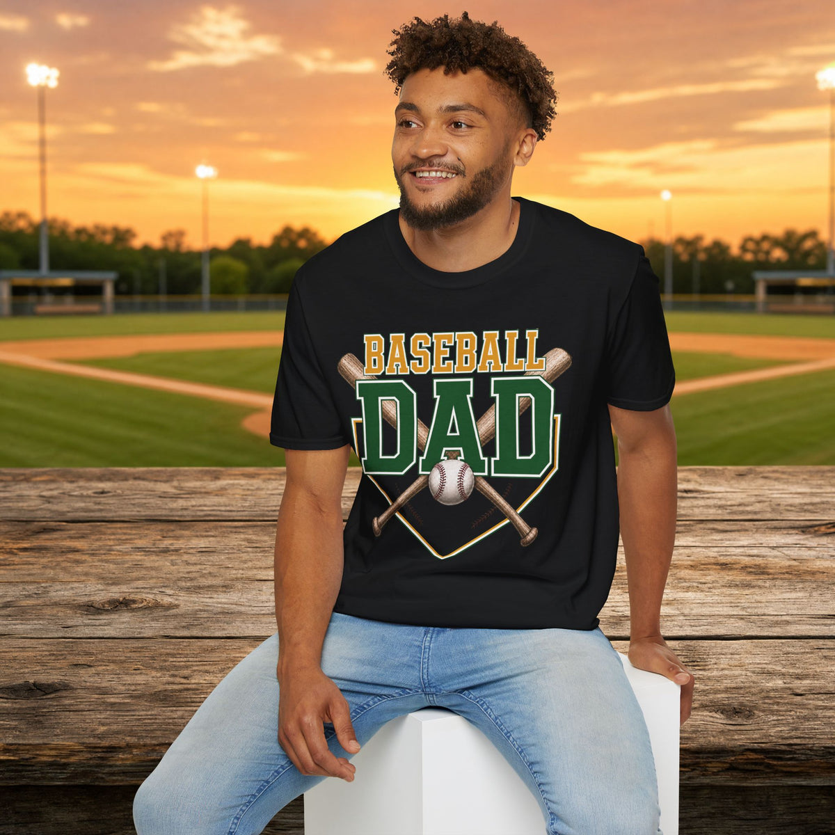 Baseball Dad | Personalized Back | Personalized Sideline Collection