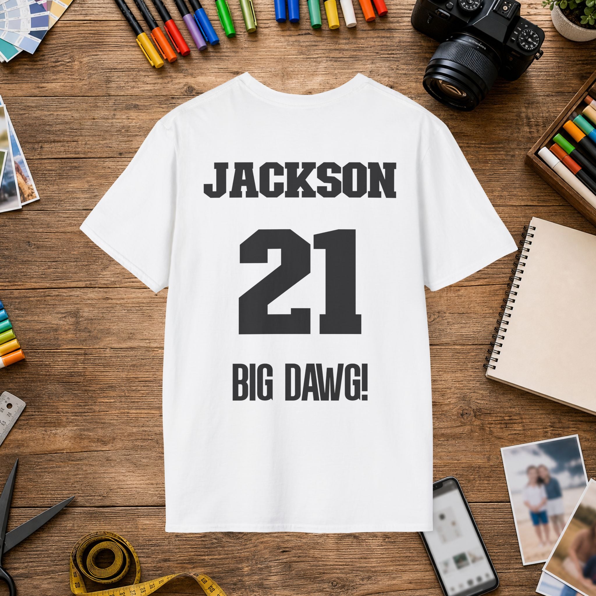 Football Dad | Personalized Back — alternate product view 3