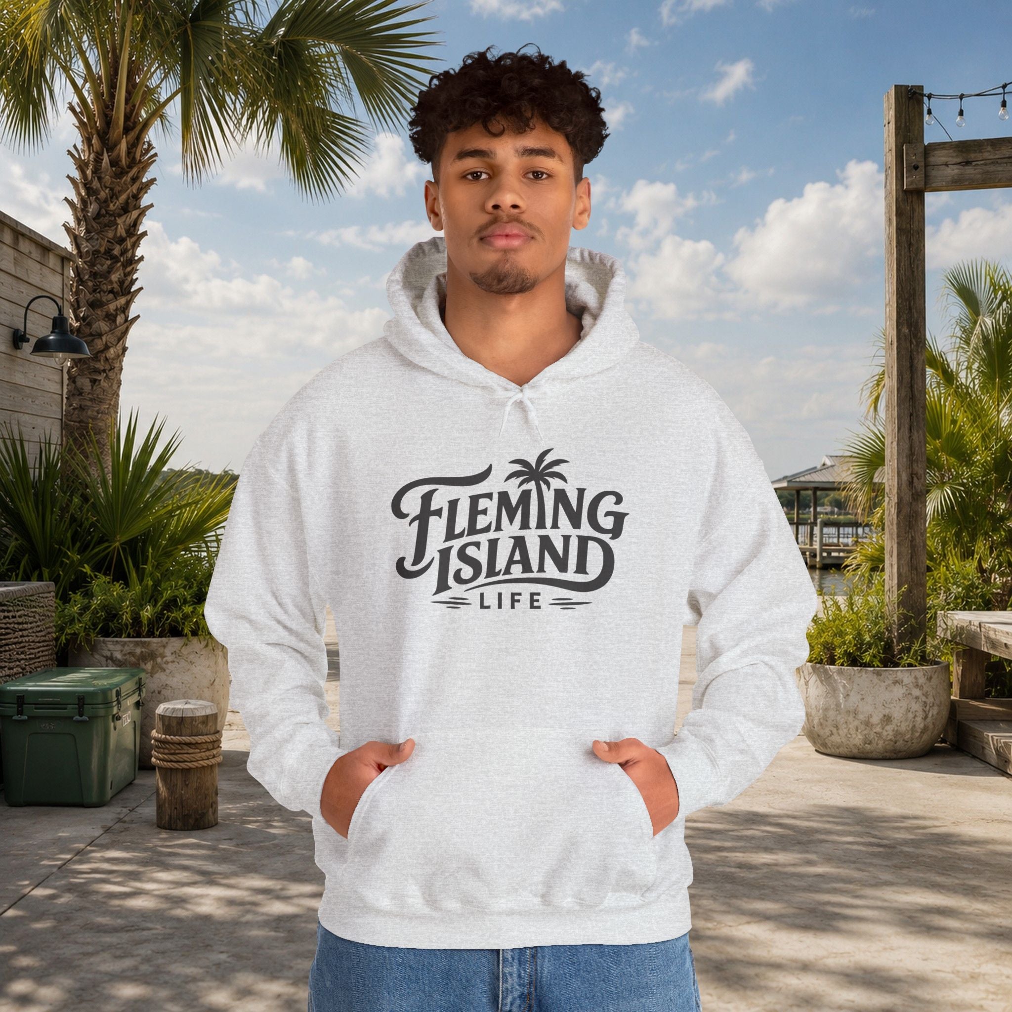 Fleming Island | Fleming Island Life Hoodie — alternate product view 7