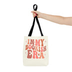 In My Bookish Era Retro Polyester Tote