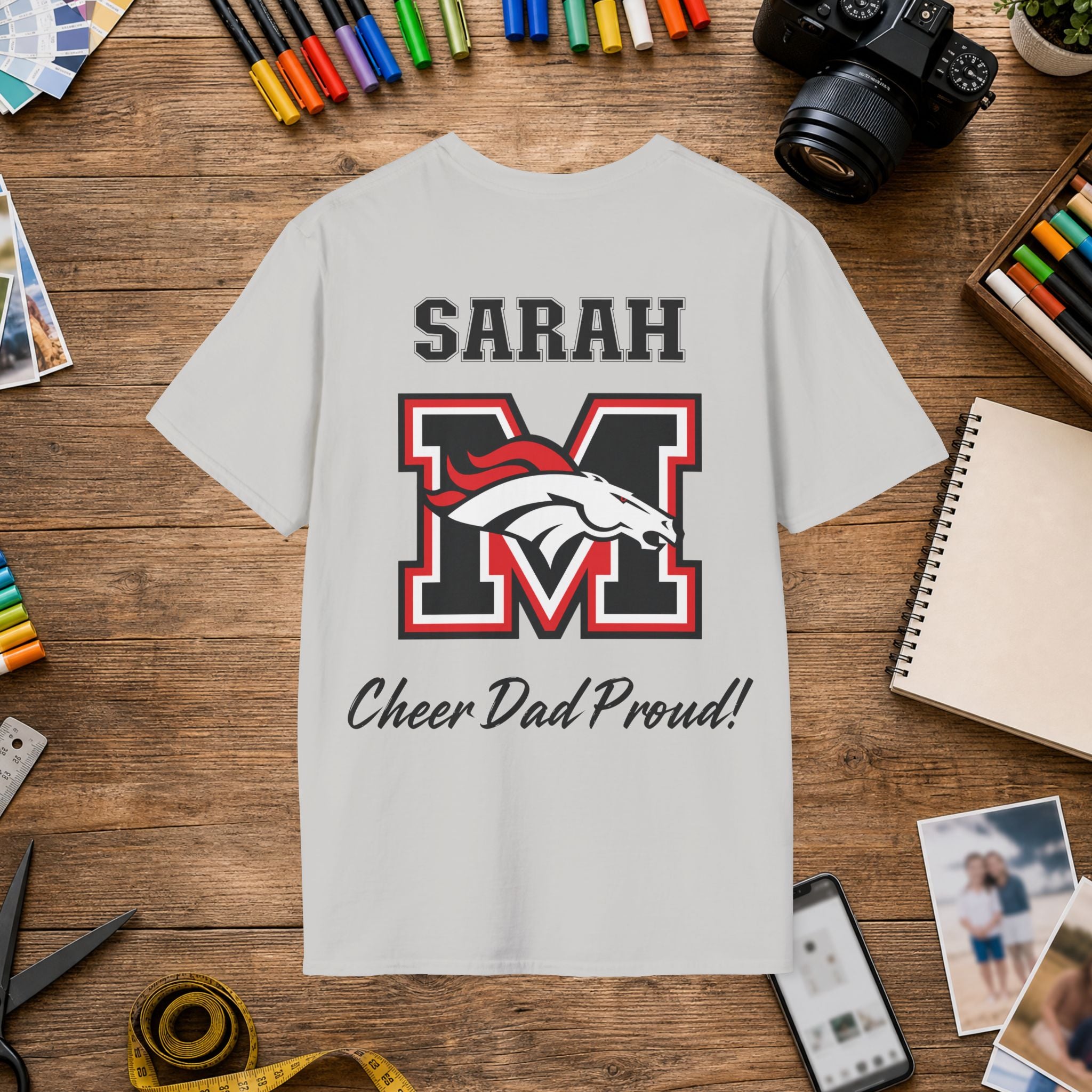 Cheer Dad | Personalized Back — alternate product view 5