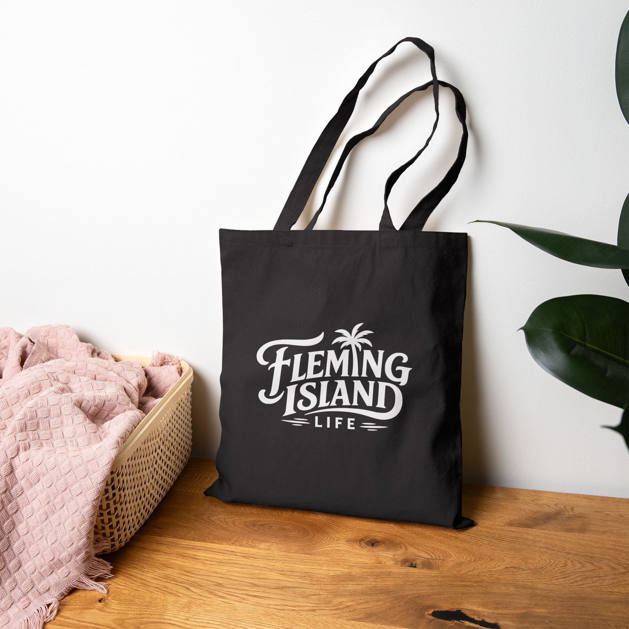Fleming Island | Neighbors Are Meant for Day Drinking Canvas Tote — alternate product view 13