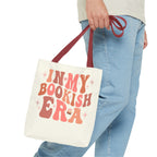 In My Bookish Era Retro Polyester Tote
