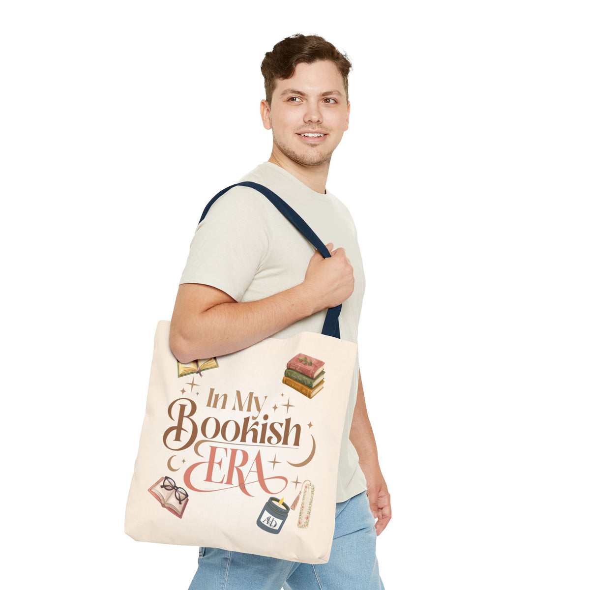 In My Bookish Era Literary Polyester Tote