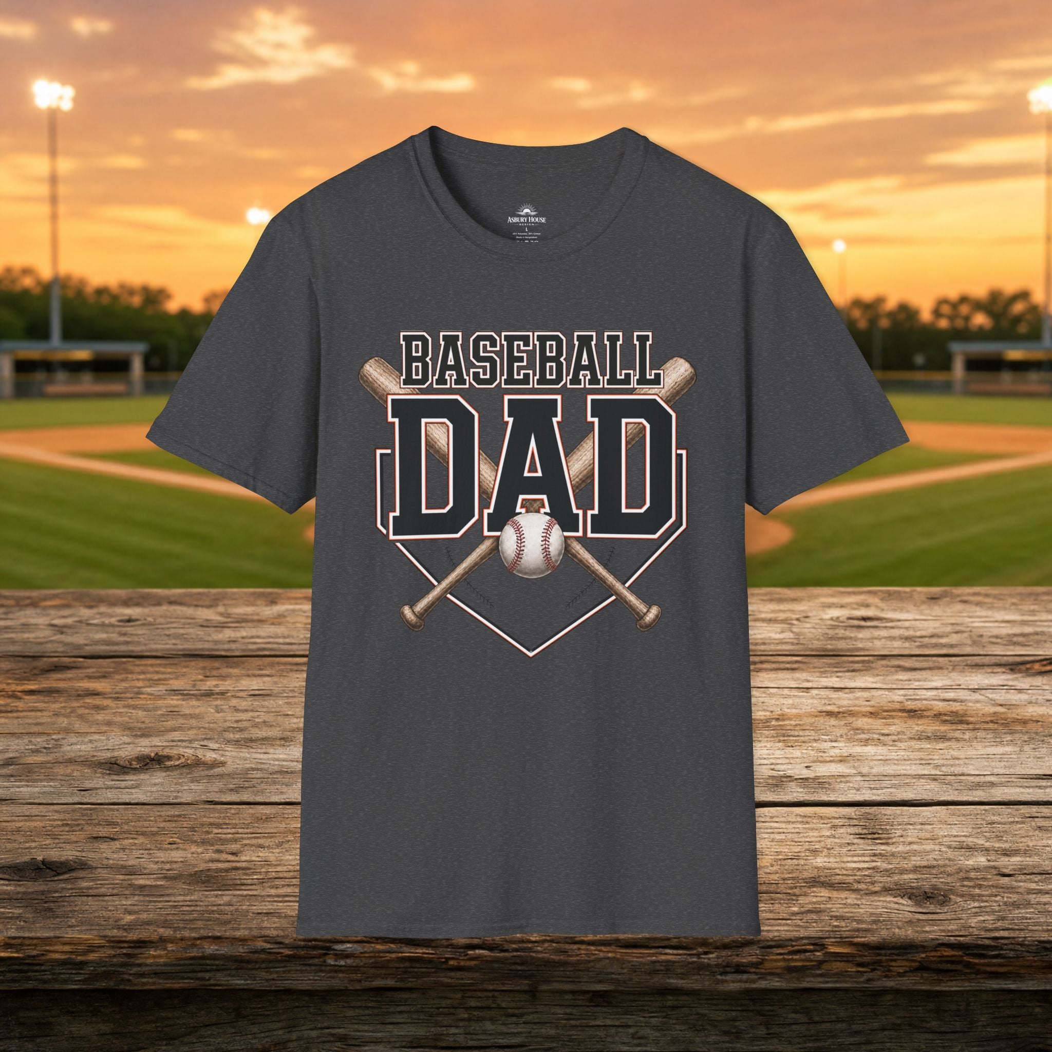 Baseball Dad | Personalized Back — alternate product view 9