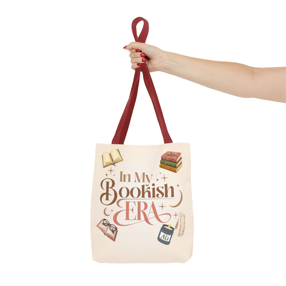 In My Bookish Era Literary Polyester Tote