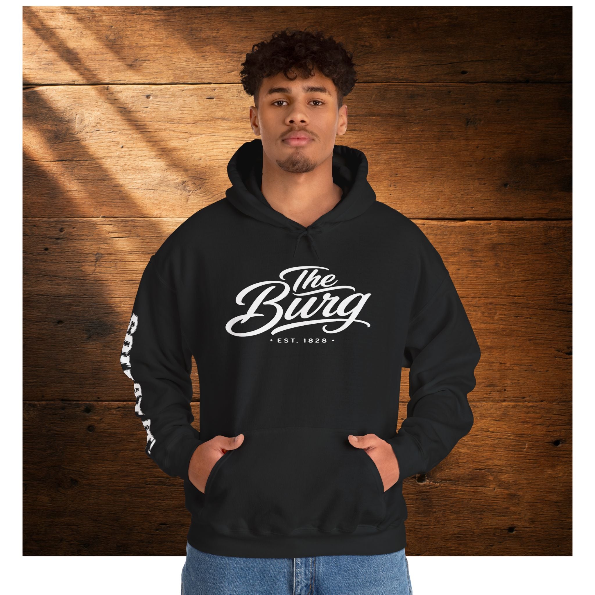 Middleburg | The Burg Hoodie Personalized — alternate product view 12