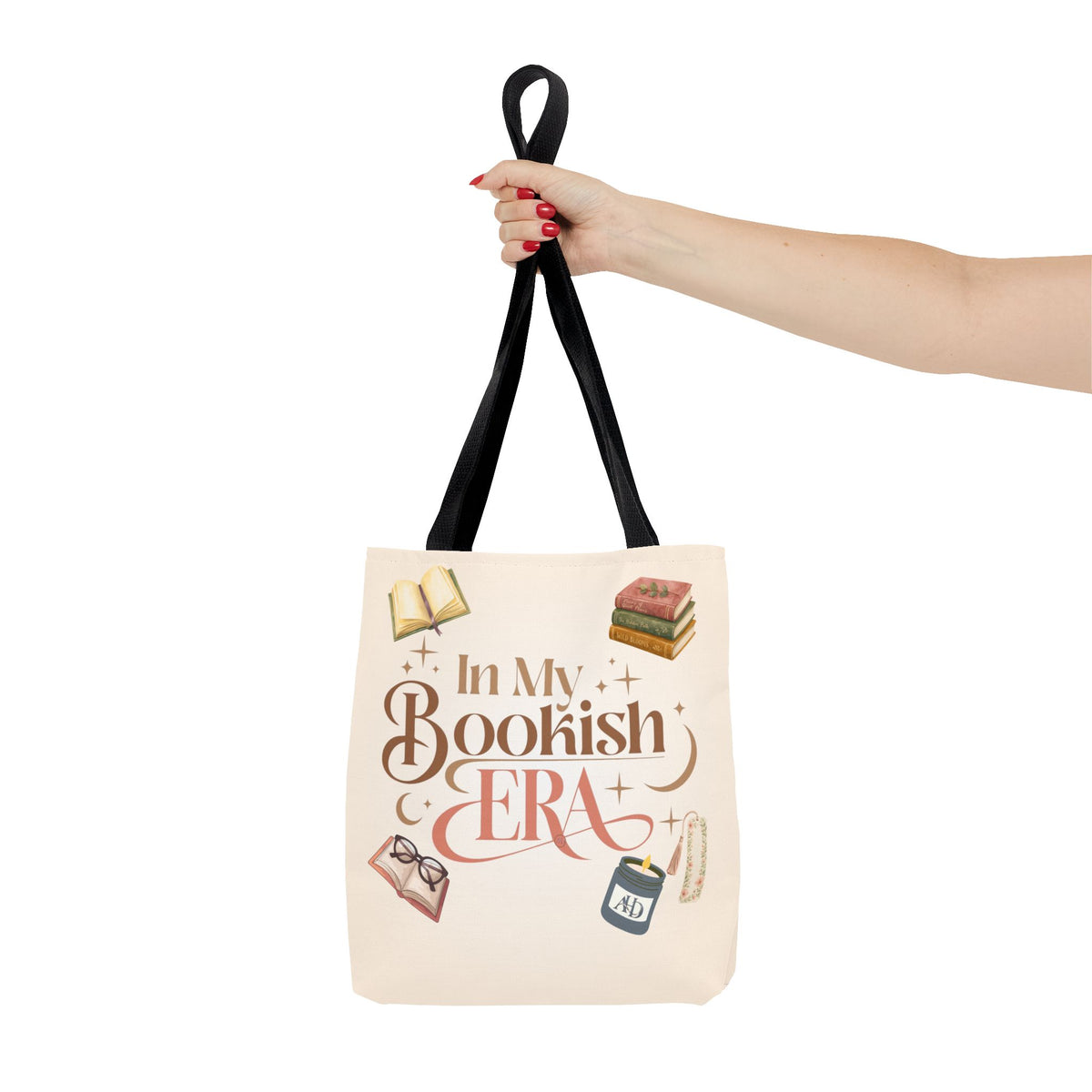 In My Bookish Era Literary Polyester Tote