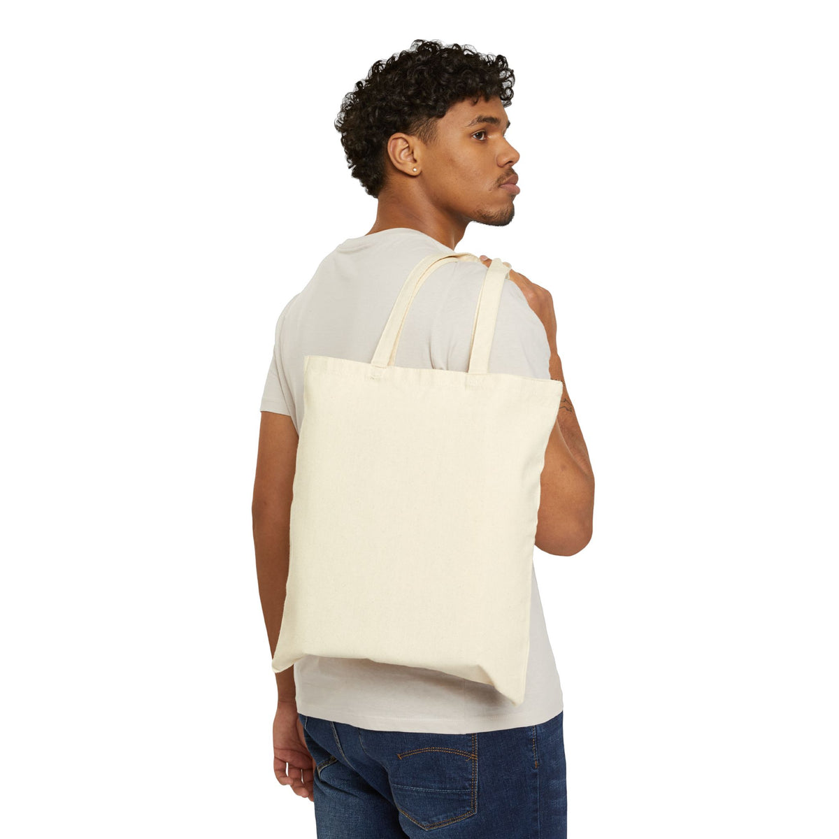 In My Bookish Era Literary Cotton Canvas Tote