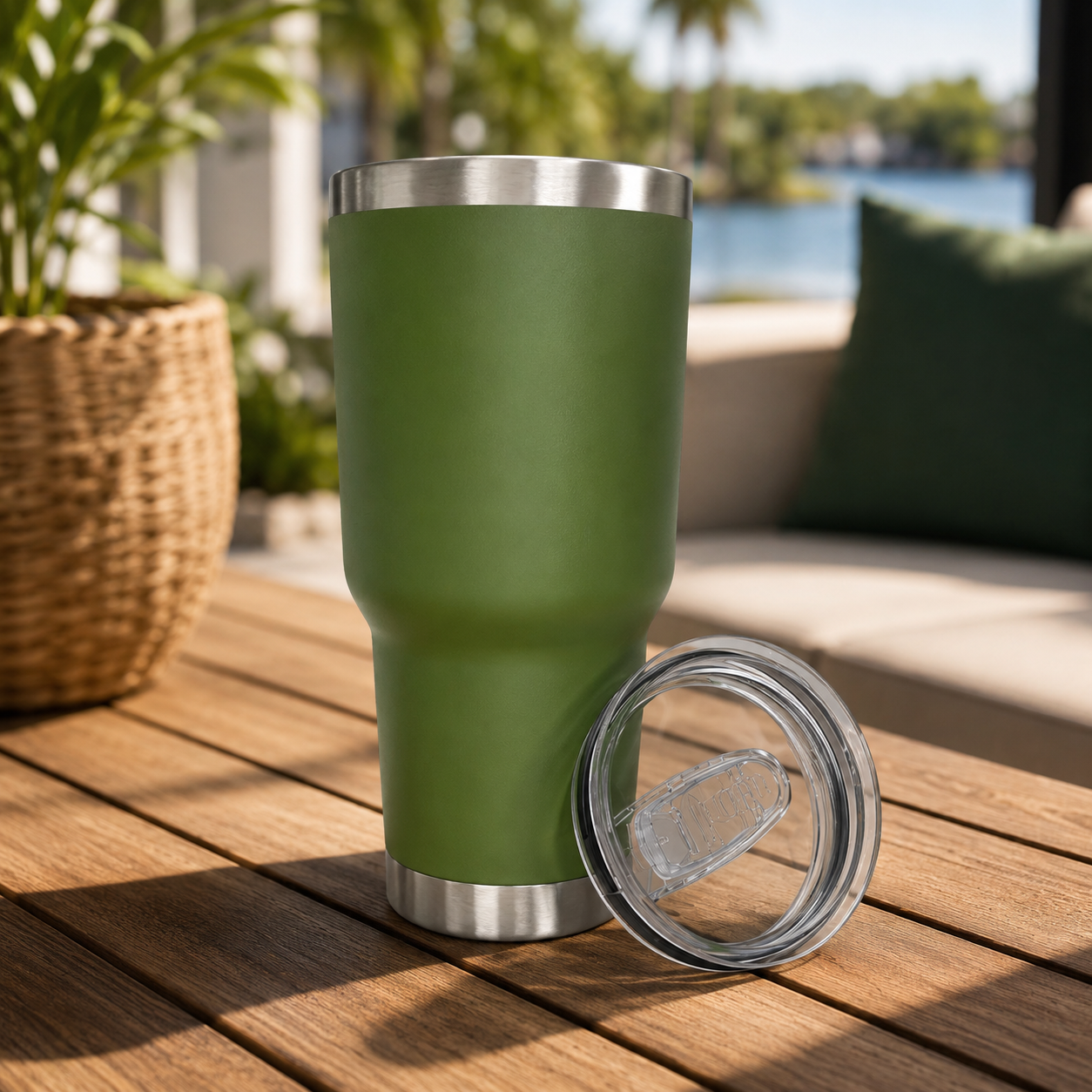 Asbury House Design Promo Tumbler 30 oz - Army Green