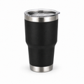 Black AHD 30 oz tumbler catalog personalization preview