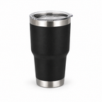 Black AHD 30 oz tumbler catalog personalization preview