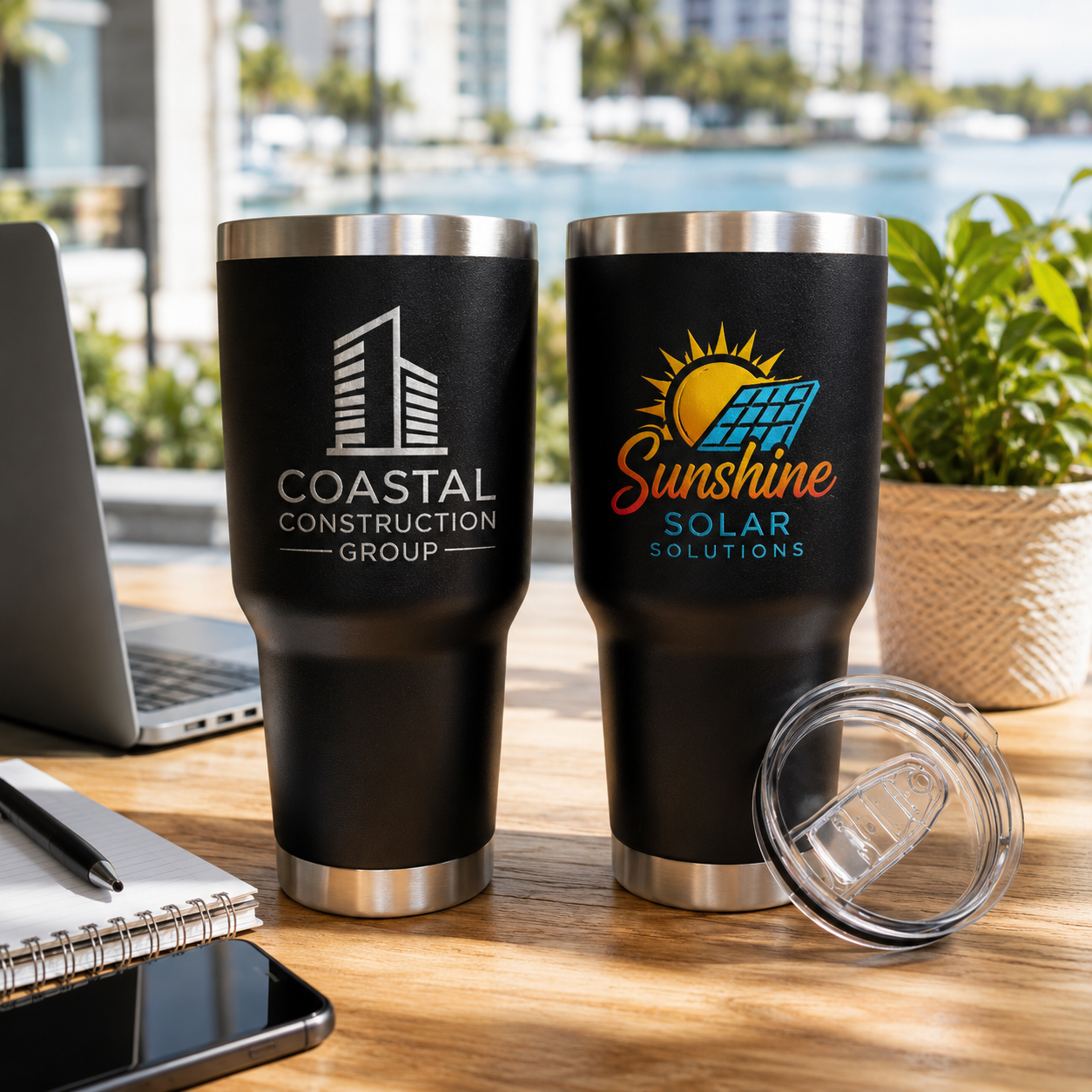 Asbury House Design Promo Tumbler 30 oz - Black