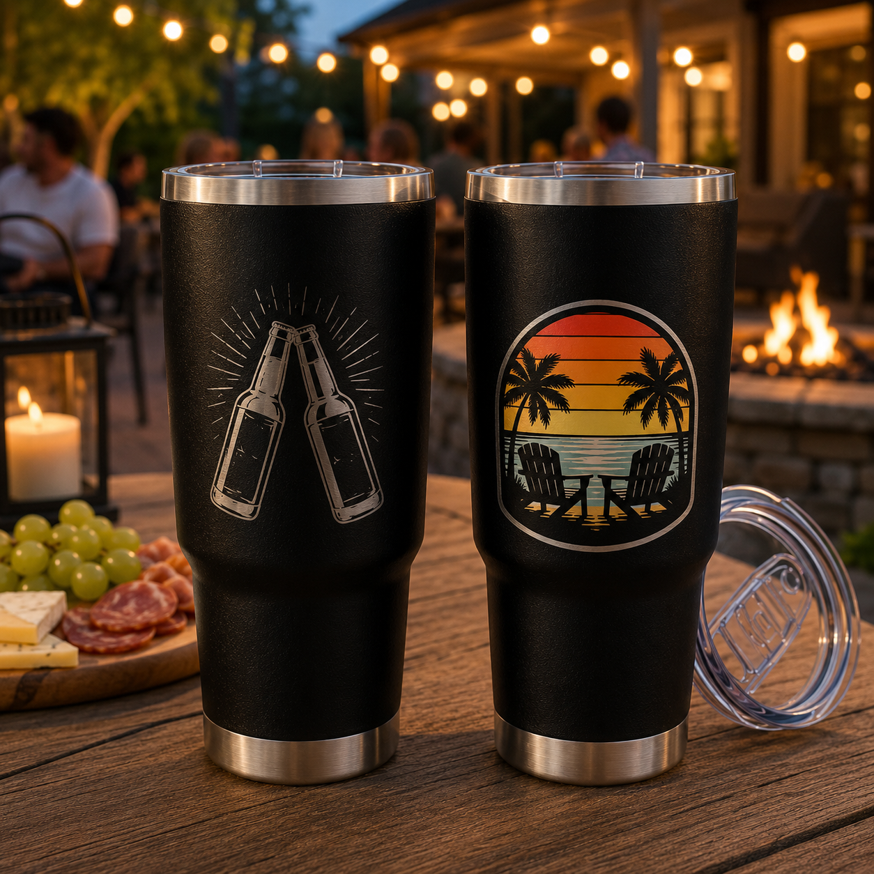 Asbury House Design Promo Tumbler 30 oz - Black