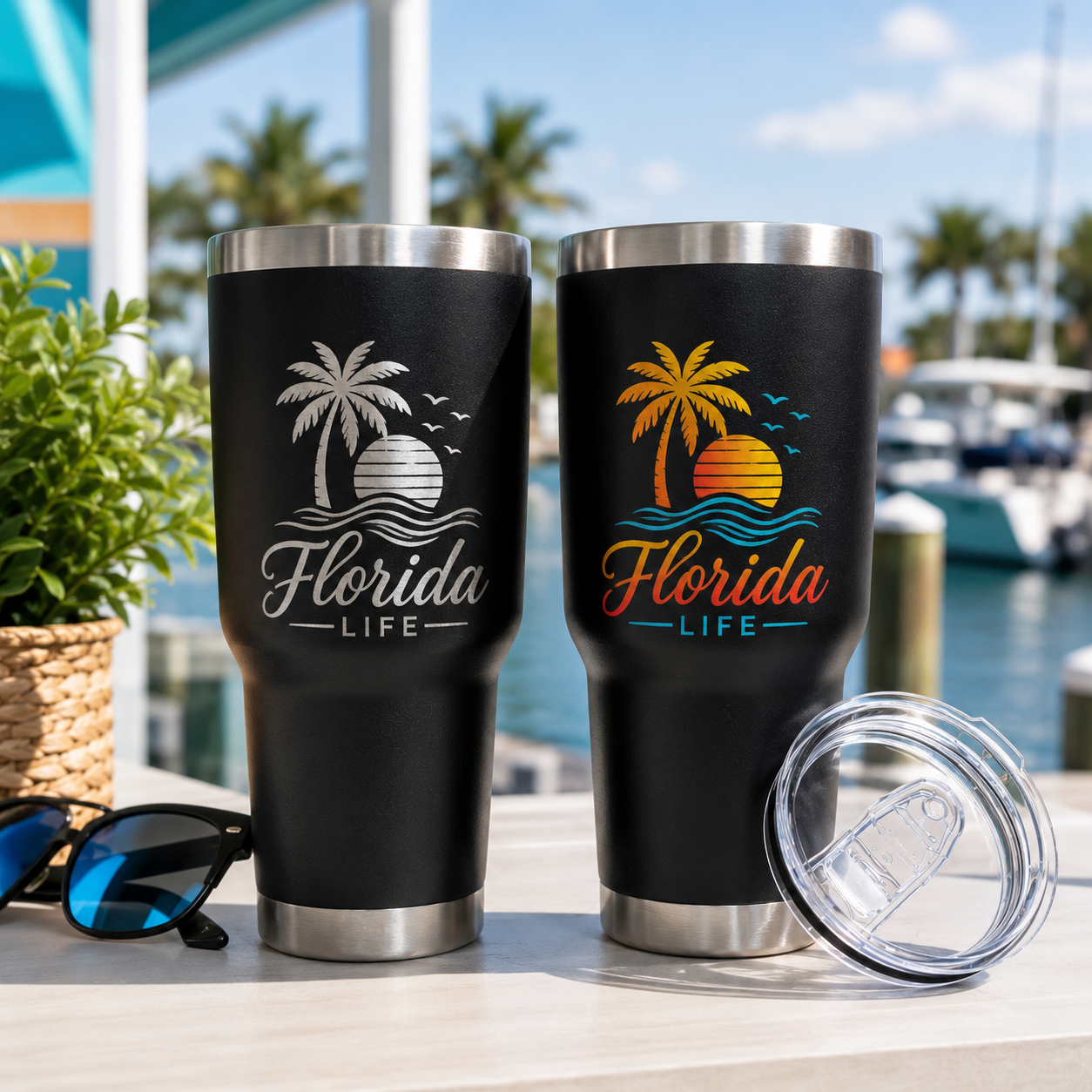 Asbury House Design Promo Tumbler 30 oz - Black