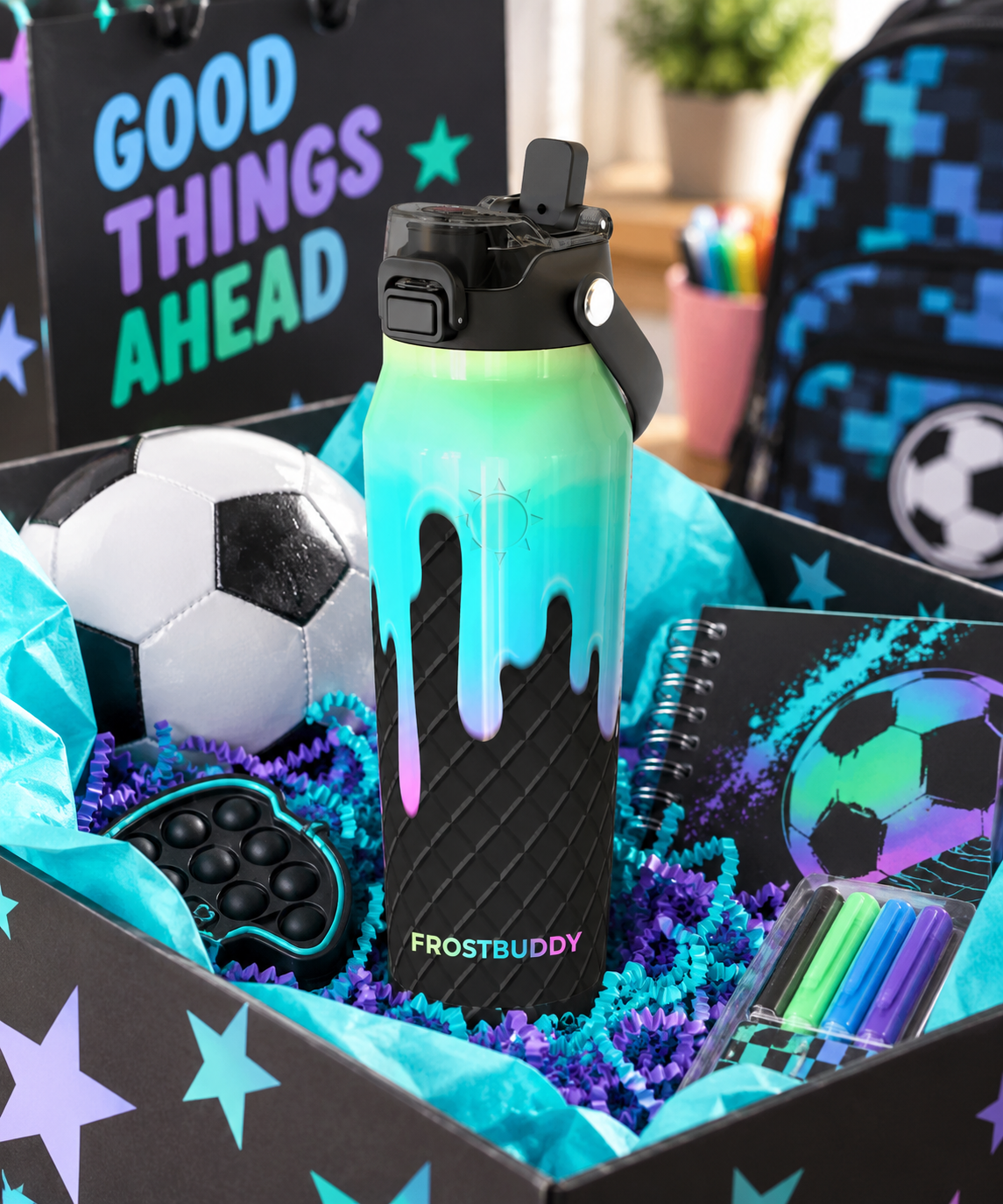 FrostBuddy Bottle Buddy 24 oz - Cosmic Drip