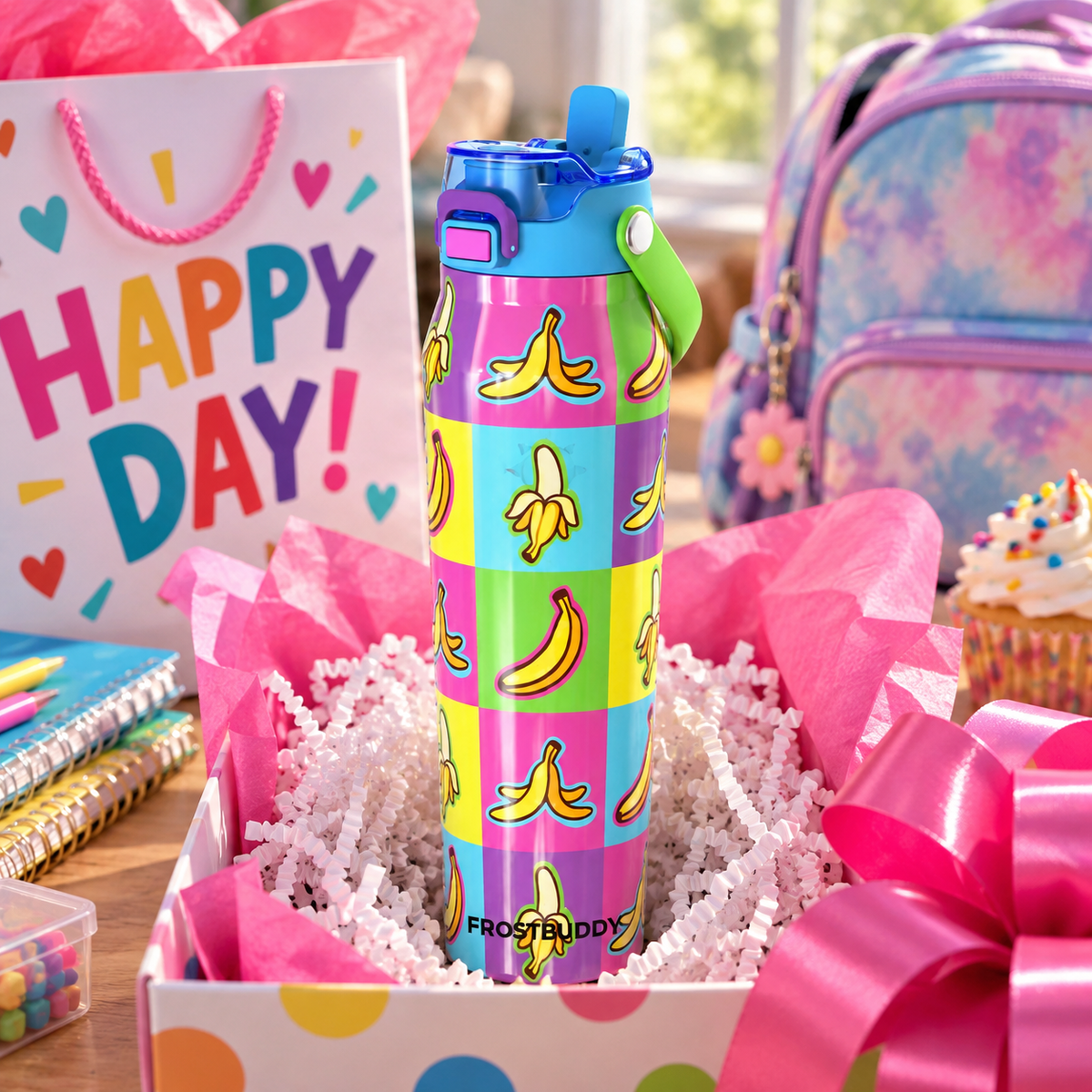 FrostBuddy Bottle Buddy 24 oz - Go Bananaz