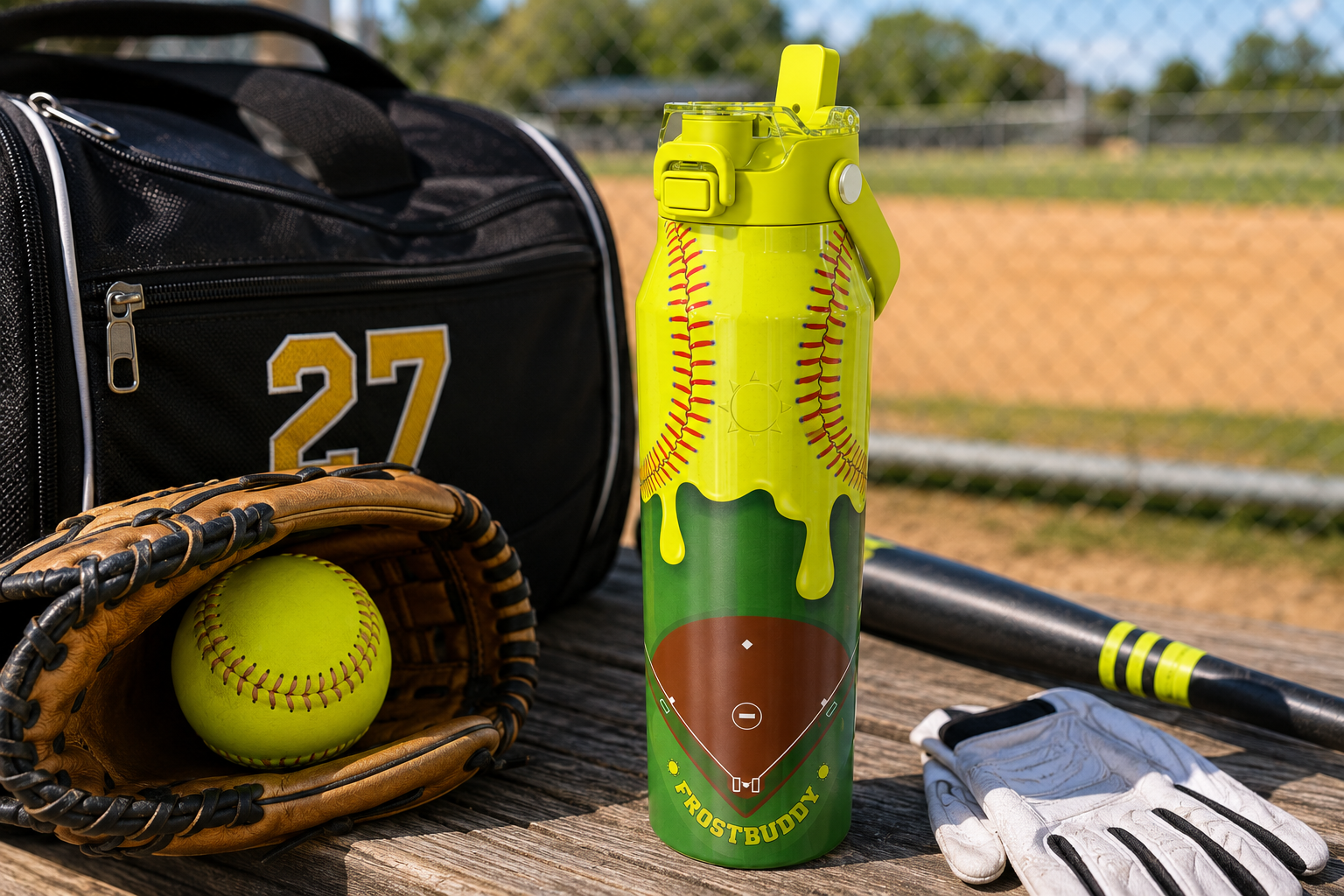 FrostBuddy Bottle Buddy - Softball Drip