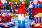 Rocket Pop FrostBuddy Bottle Buddy 24 oz personalized bottle cooler, side view