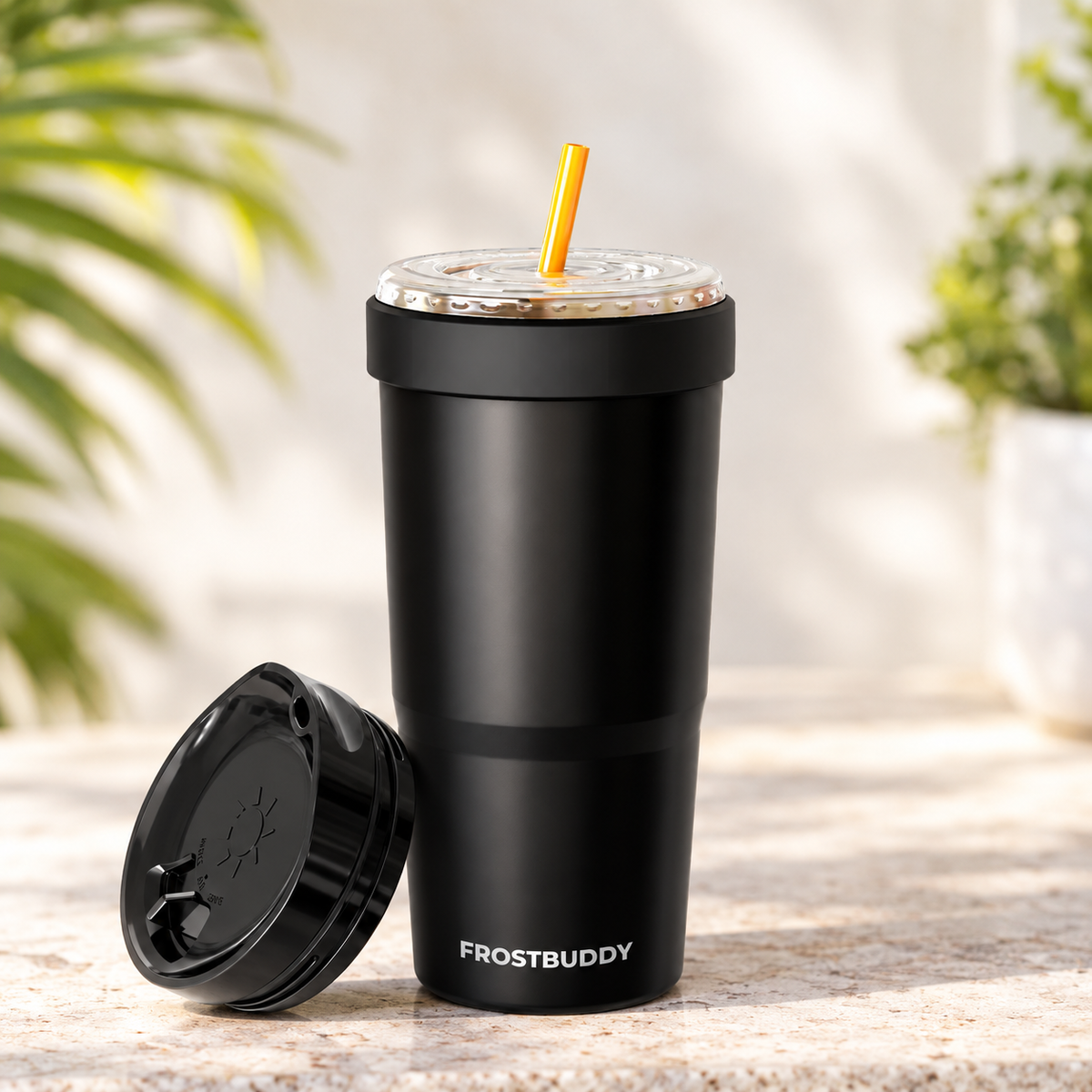 FrostBuddy ToGo Buddy 30 oz - Black — without added personalization