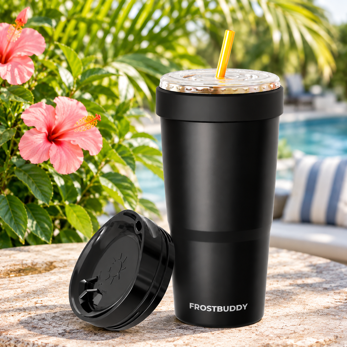 FrostBuddy ToGo Buddy 30 oz - Black — outdoor example