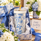 FrostBuddy ToGo Buddy 30 oz - Blue Floral — gift example