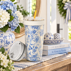 FrostBuddy ToGo Buddy 30 oz - Blue Floral — seasonal example