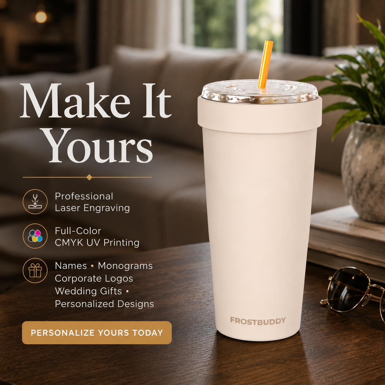 FrostBuddy ToGo Buddy 30 oz - Buttercream
