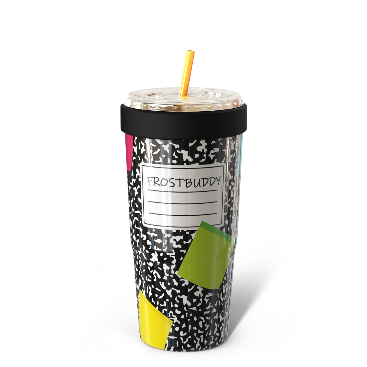 FrostBuddy ToGo Buddy 30 oz - Composition Notebook — master personalization image on white background