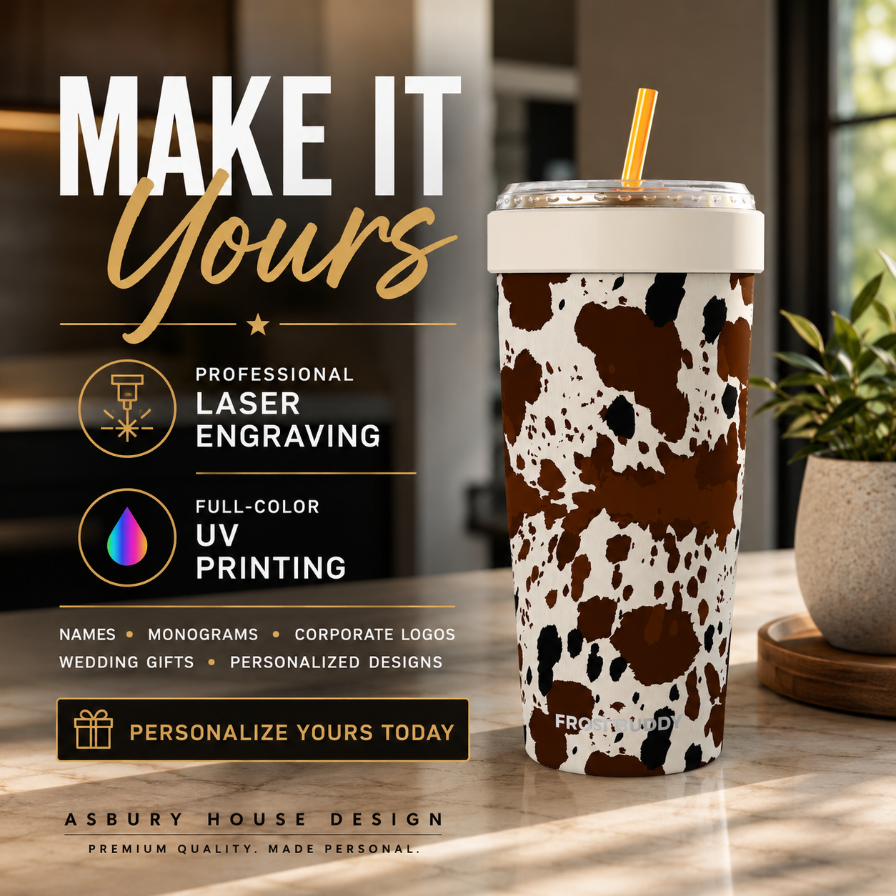 FrostBuddy ToGo Buddy 30 oz - Cowabunga