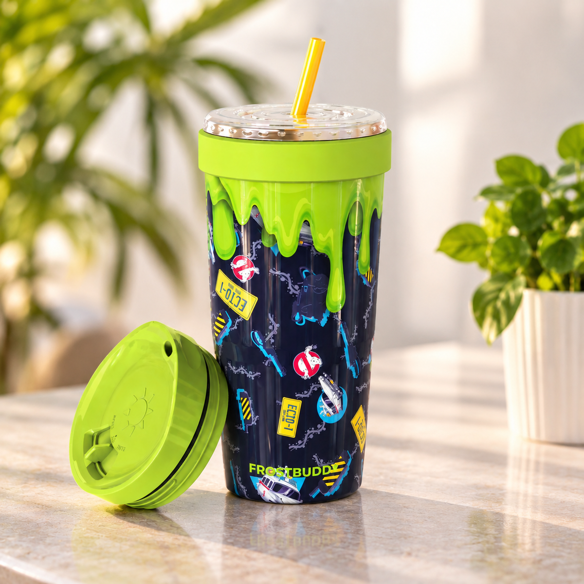 FrostBuddy ToGo Buddy 30 oz - Ghost Buster Ecto Car