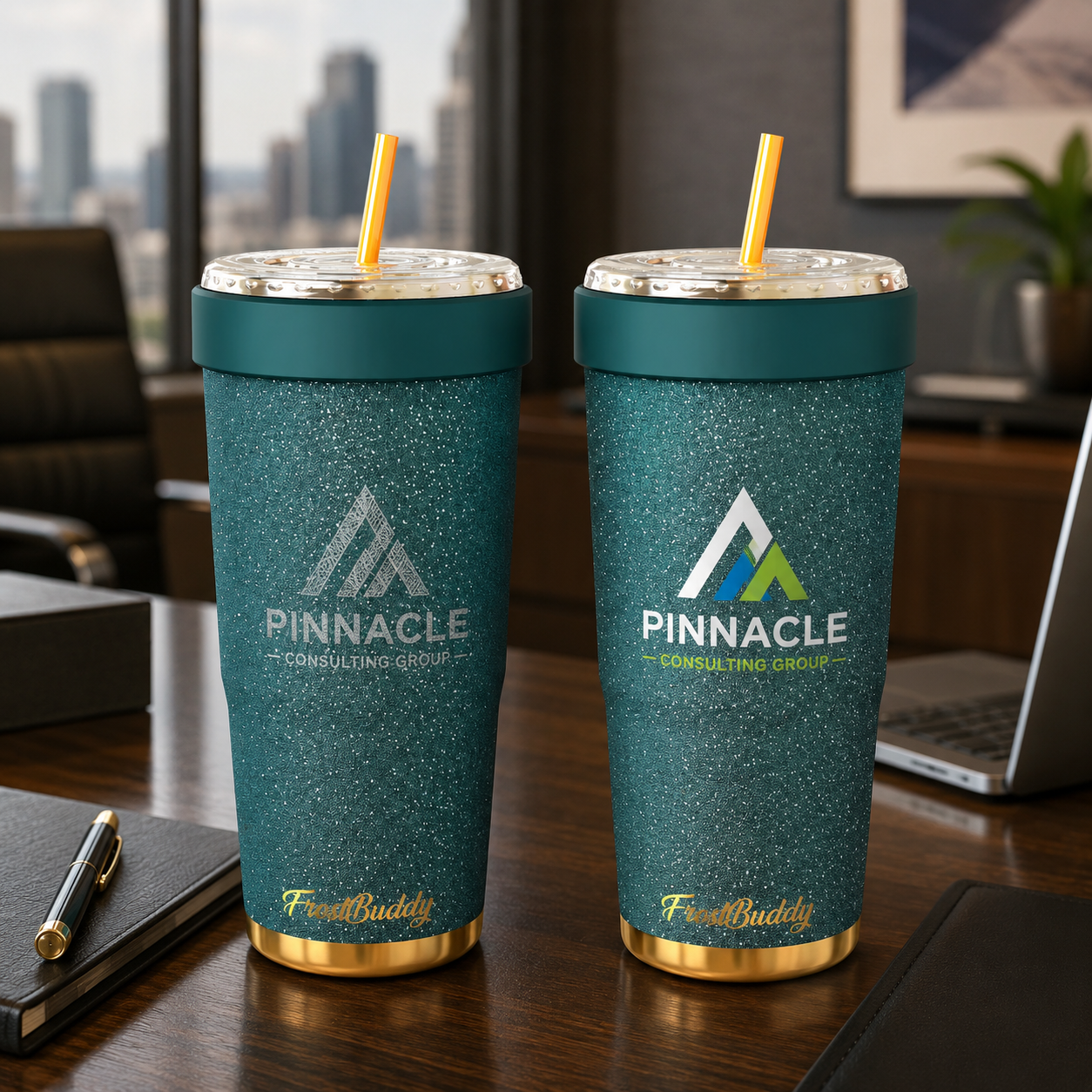 FrostBuddy ToGo Buddy 30 oz - Emerald Glitz