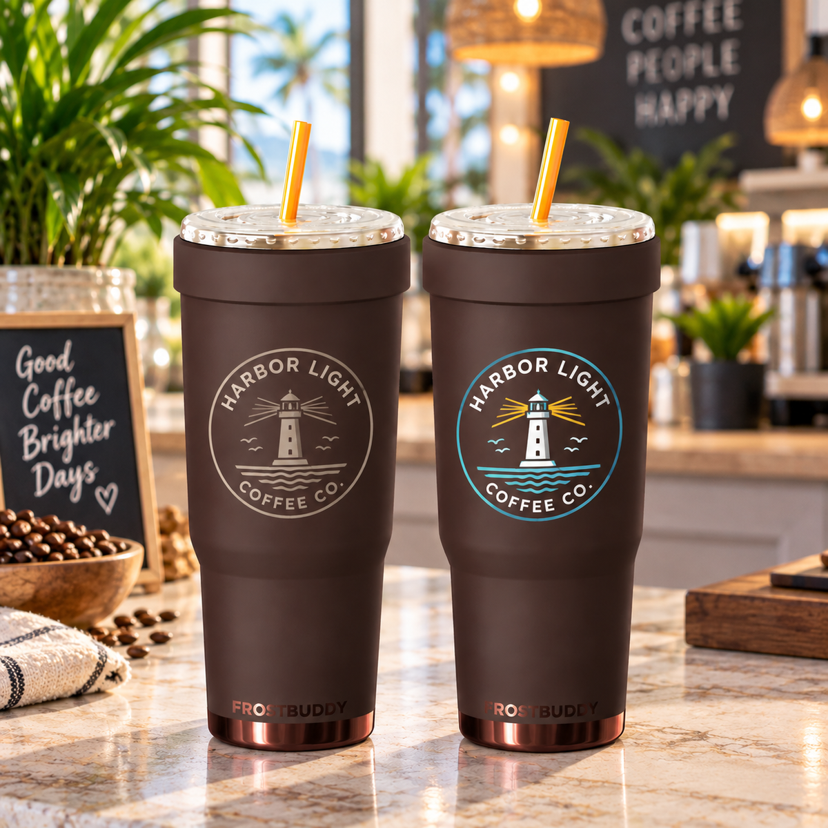 FrostBuddy ToGo Buddy 30 oz - Espresso — corporate example