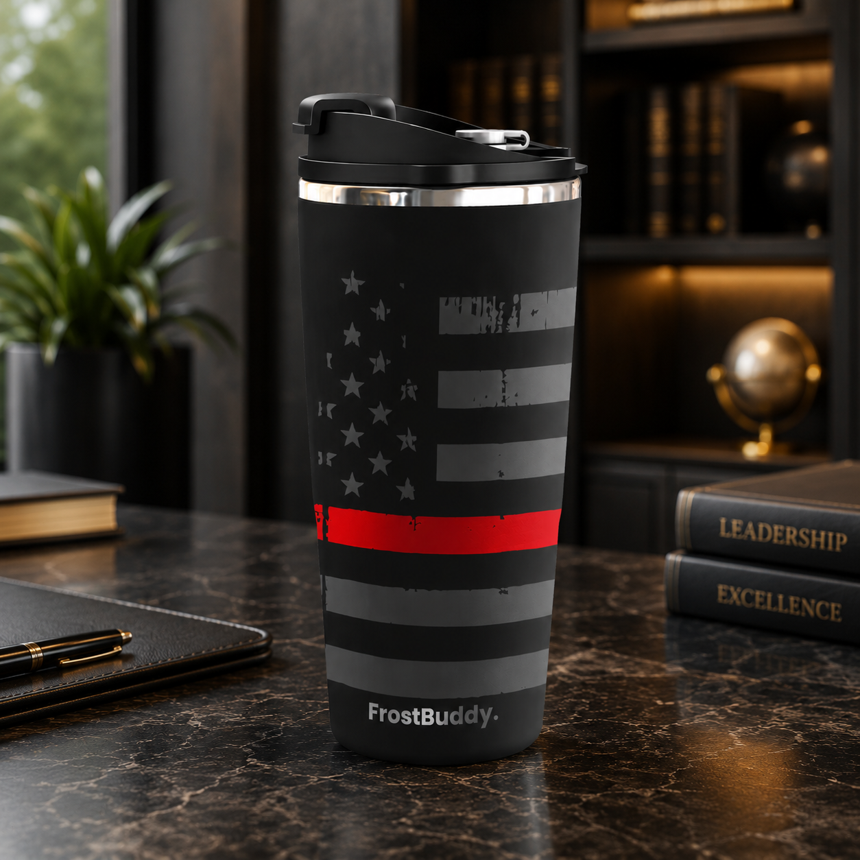 FrostBuddy ToGo Buddy 30 oz - Firefighter Black