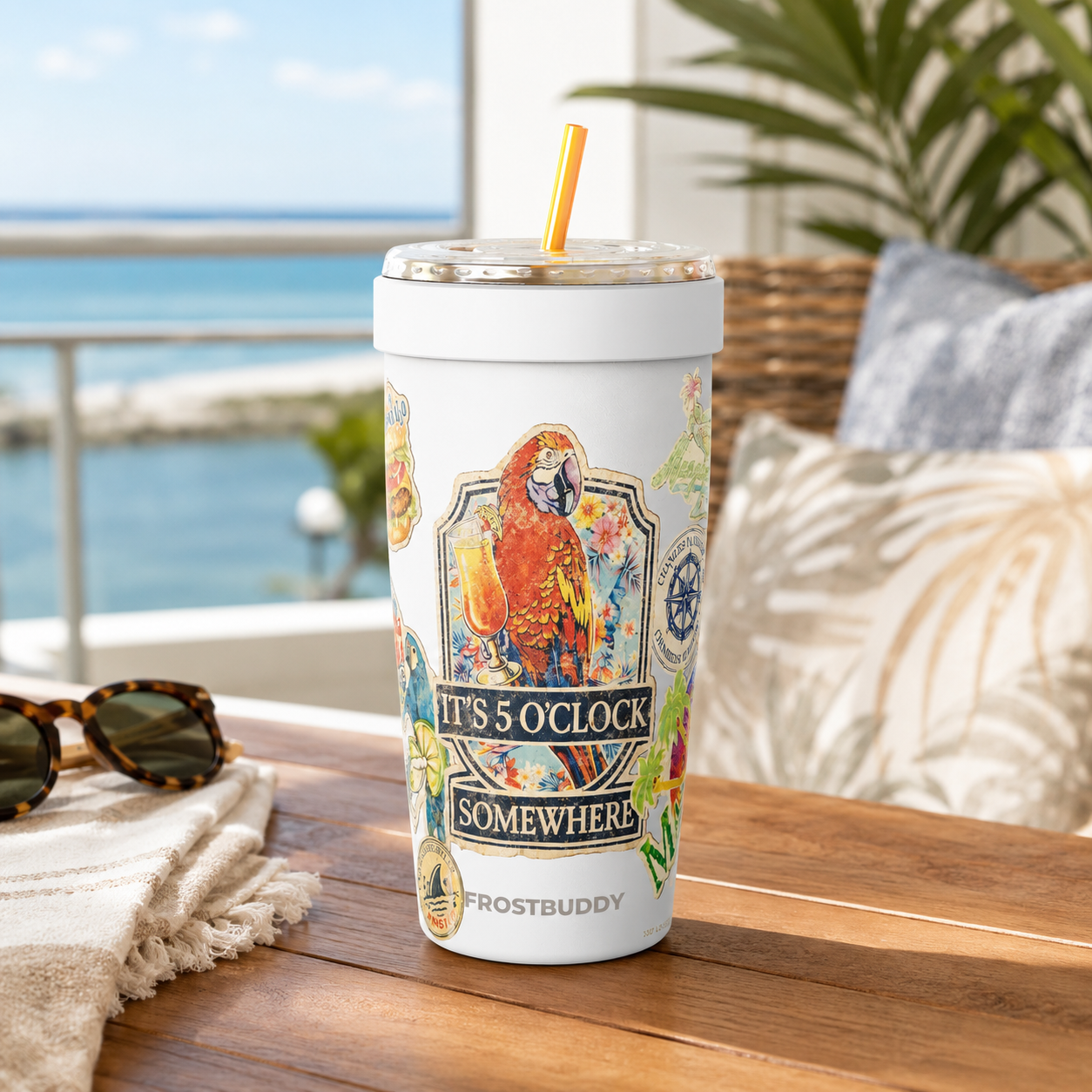 FrostBuddy ToGo Buddy 30 oz - Margaritaville Cream — product view