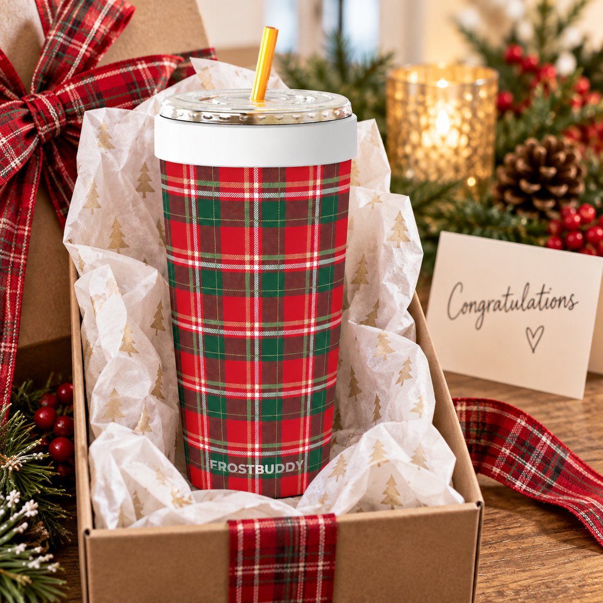 FrostBuddy ToGo Buddy 30 oz - Flannel — gift example