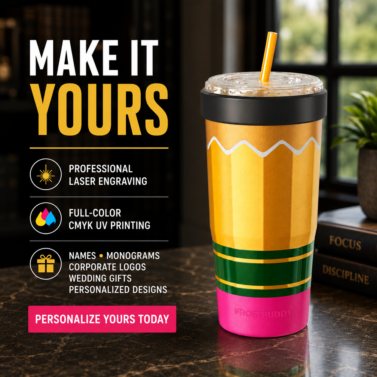 FrostBuddy ToGo Buddy 30 oz - Pencil