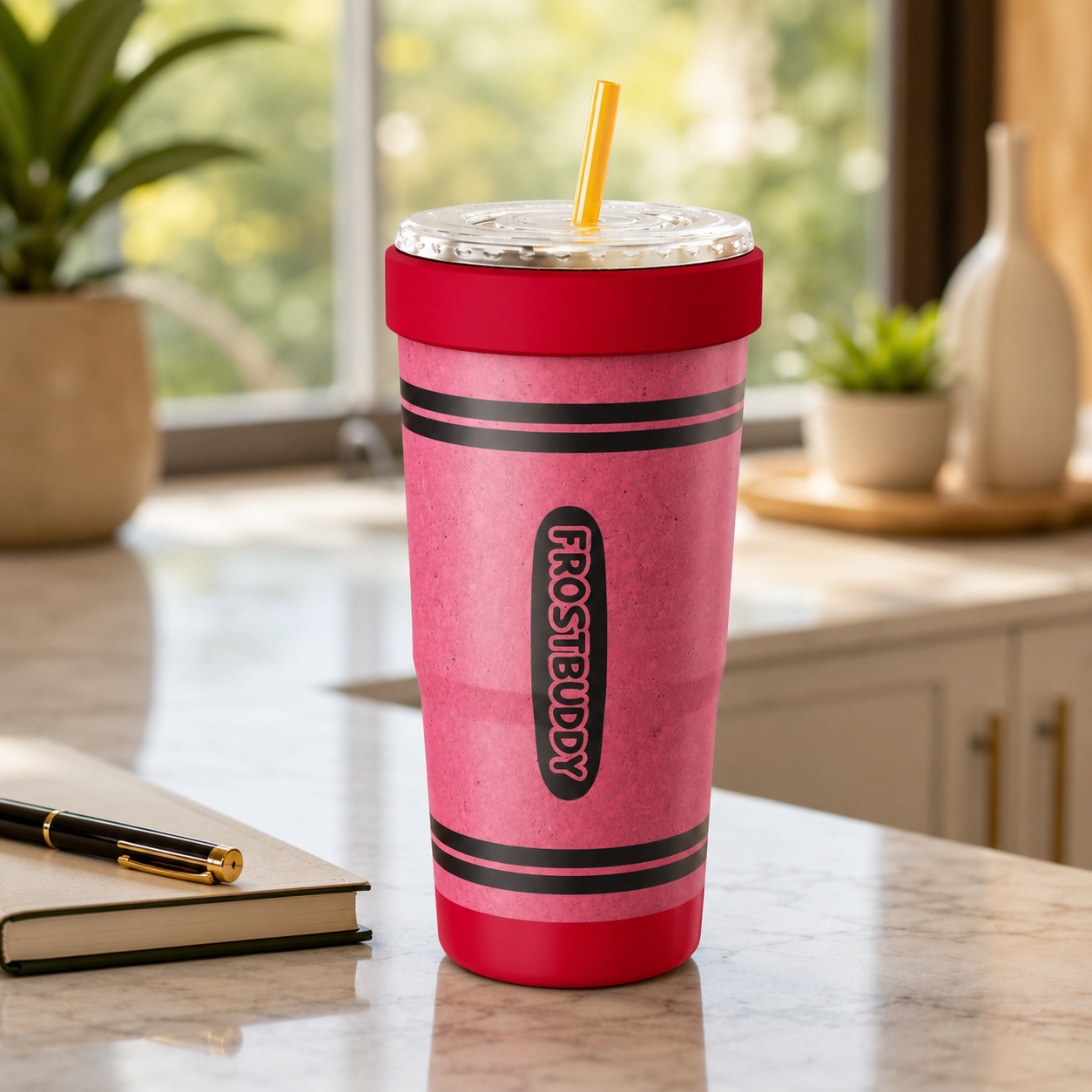 FrostBuddy ToGo Buddy 30 oz - Red Crayon — product view